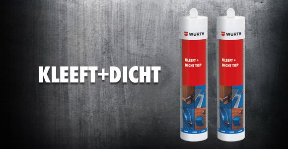 Kleeft en dicht