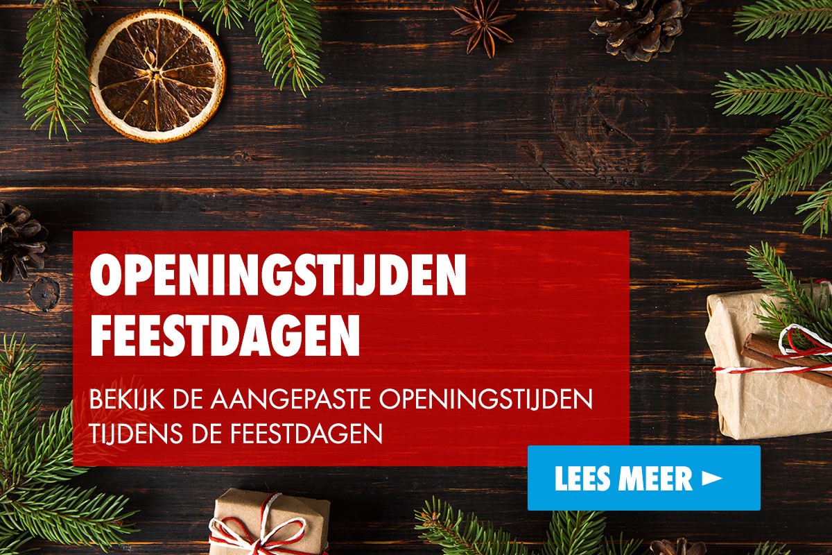 Openingstijden feestdagen