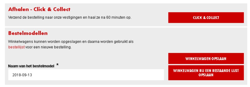 Bestelmodel Bestelmodel