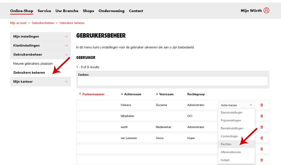 rechten rechten