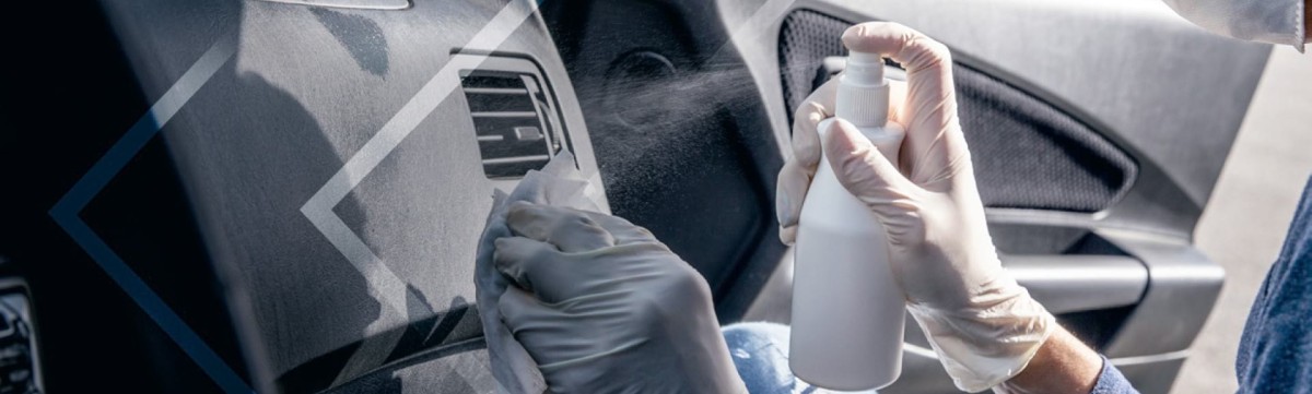 Een auto desinfecteren in 3 eenvoudige stappen