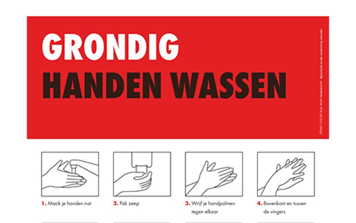 Grondig haden wassen