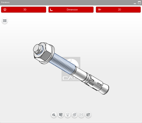 CAD tekening 3D CAD tekening 3D