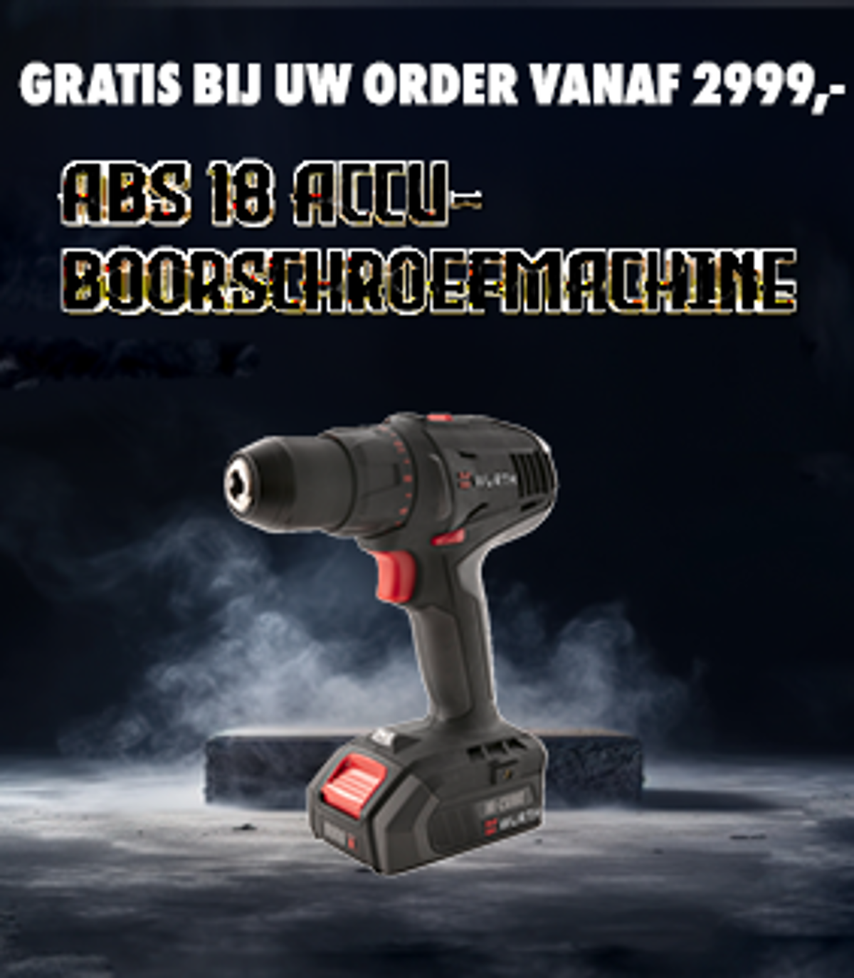 ABS 18 Accu- boorschroefmachine