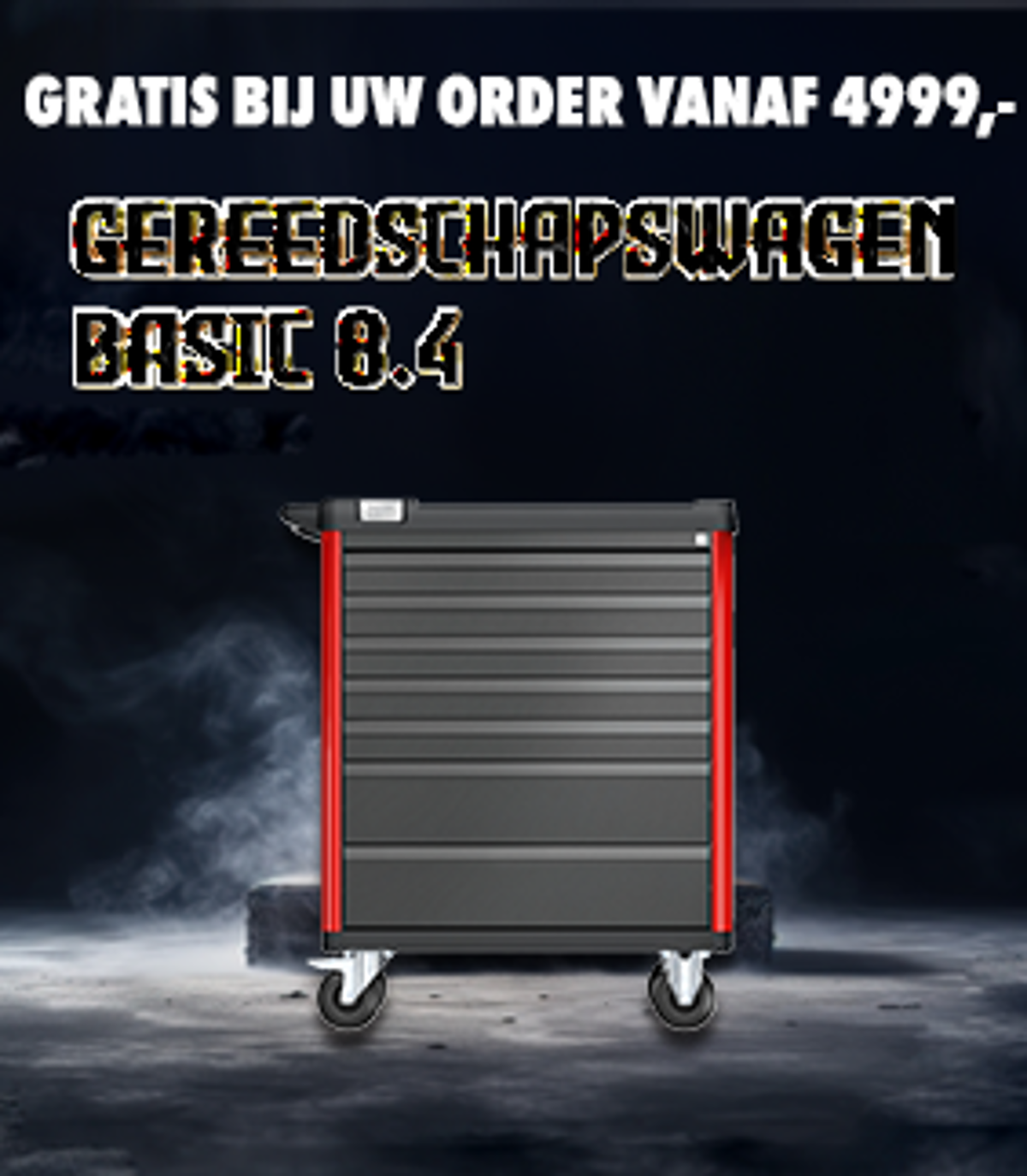 Gereedschapswagen  Basic 8.4
