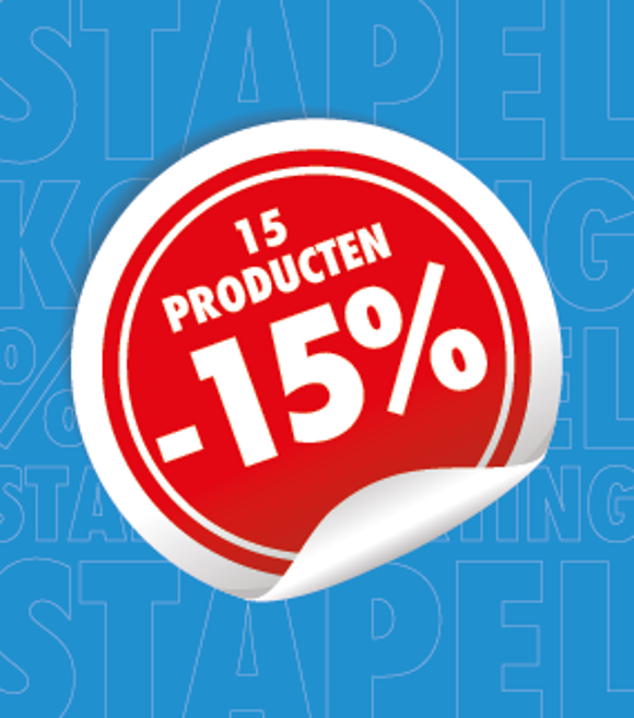 15% Korting