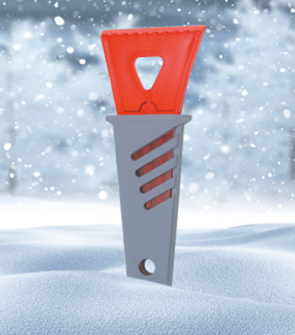 ijsschraper met handgreep