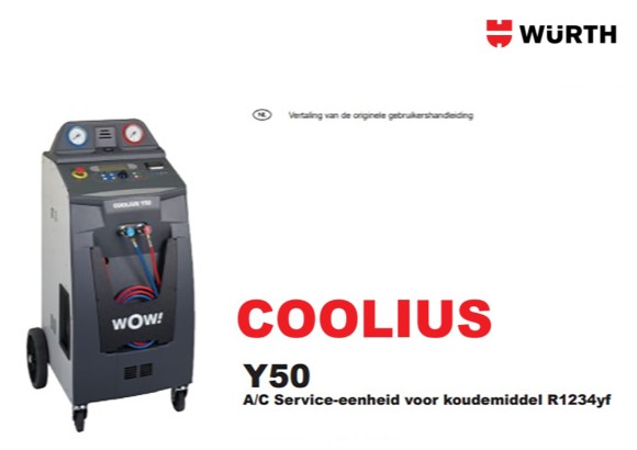 Handleiding Coolius Y50