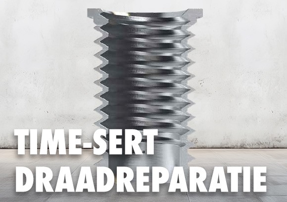 Time-Sert draadreparatie systeem