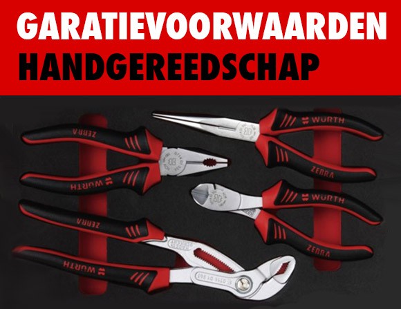 Garantievoorwaarden handgereedschap