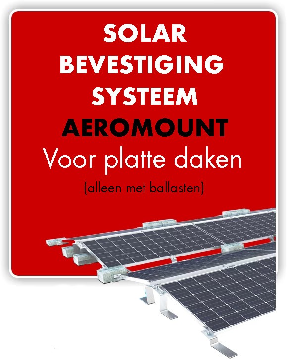 Solar bevestiging plat-dak