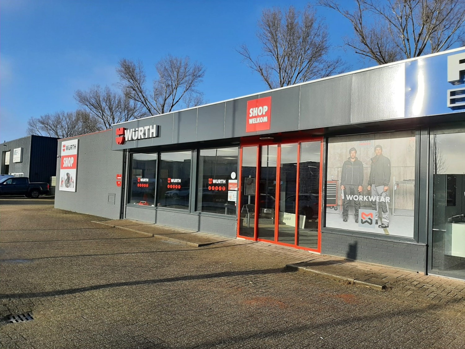Overzicht Würth Shops Würth