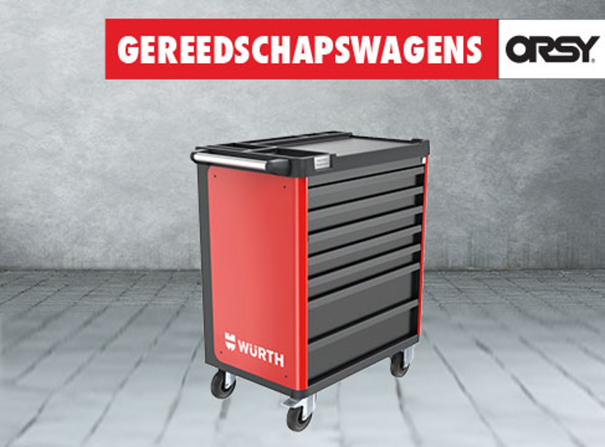 ORSY® GEREEDSCHAPWAGENS