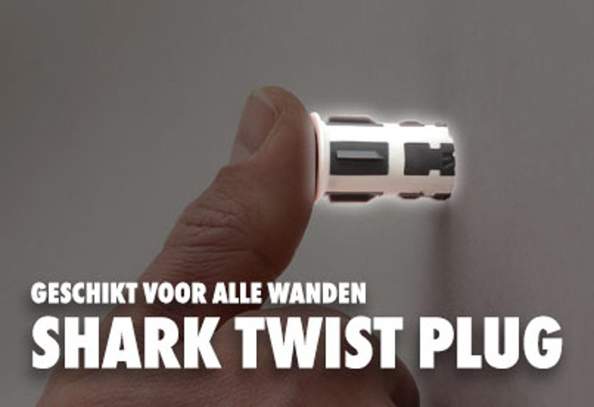 De Shark Twist plug - aannemervak.nl