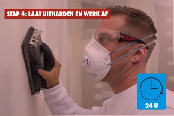 Stap 4: Laat uitharden en werk af
